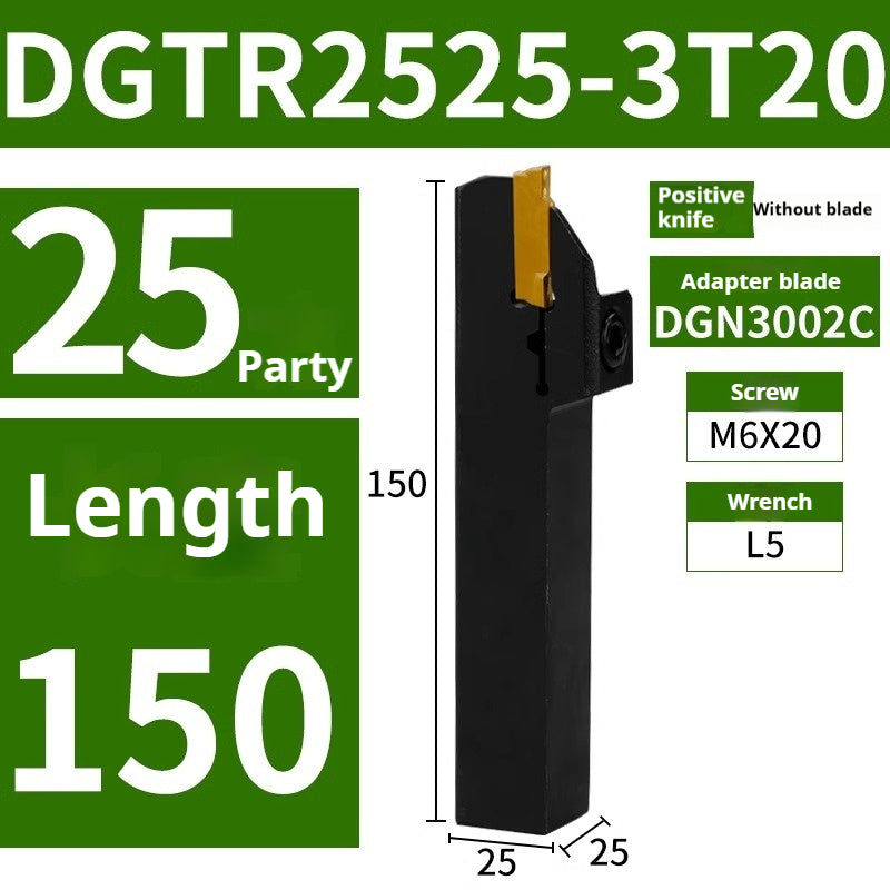 1012-CNC external grooving toolholder DGTR DGTL1616/2020/2525-2T18/3T20/2T20/22 Shandong Denso Pricision Tools Co.,Ltd.