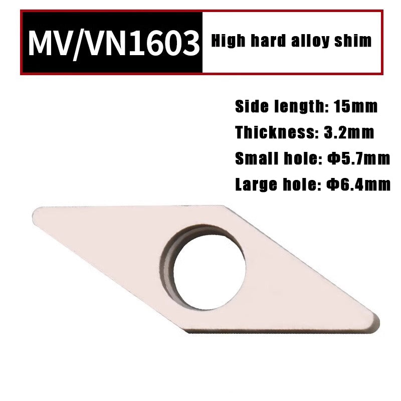 3026-Control lathe tool 72.5 degree external circular sharp knife bar MVVNN lathe frame