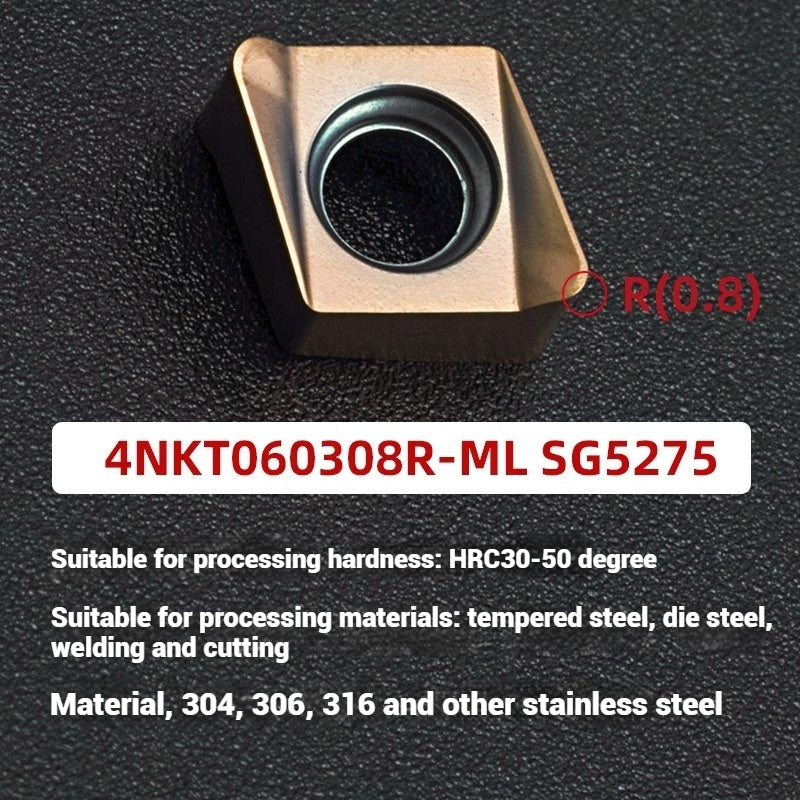 1051-TE90 fast feed milling cutter shank 90 degree right angle square shoulder milling cutter shank 4NKT060308 fast feed milling cutter blade replace 1135 Shandong Denso Pricision Tools Co.,Ltd.