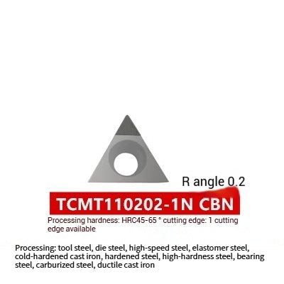 1038-Diamond CBN Cubic Boron Nitride Superhard CNC Inserts TNMG/WNMG Hardened Steel High-Hardness Steel Specialized Inserts Shandong Denso Pricision Tools Co.,Ltd.