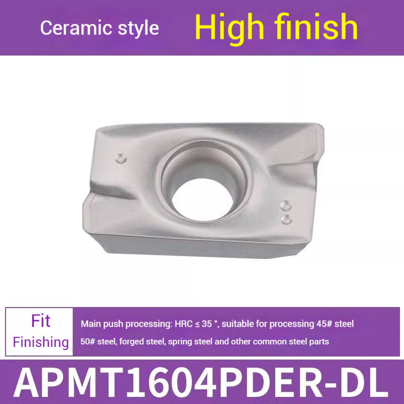 1025-CNC Milling Inserts APMT1135 Milling Blade 1604 Milling Head for Aluminum Alloy R0.8 Coated Rough Milling Machine Tool Pellets Shandong Denso Pricision Tools Co.,Ltd.