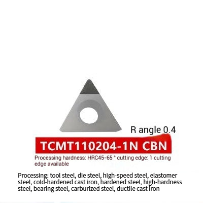1038-Diamond CBN Cubic Boron Nitride Superhard CNC Inserts TNMG/WNMG Hardened Steel High-Hardness Steel Specialized Inserts Shandong Denso Pricision Tools Co.,Ltd.