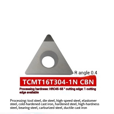 1038-Diamond CBN Cubic Boron Nitride Superhard CNC Inserts TNMG/WNMG Hardened Steel High-Hardness Steel Specialized Inserts Shandong Denso Pricision Tools Co.,Ltd.