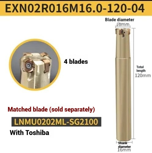 1053-ESE small diameter clear angle milling cutter shanks for 8 10 12 14 16 tungsten carbide milling cutter JDMT070204 double-edged cutter shanks Shandong Denso Pricision Tools Co.,Ltd.