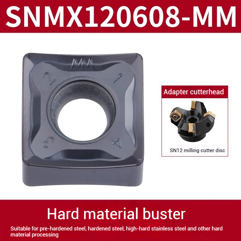 1029-SNMX1205AFNN Fast Feed Heavy Duty CNC Milling Inserts Double Sided Octagonal 45 Degree Square Roughing Milling Inserts Shandong Denso Pricision Tools Co.,Ltd.