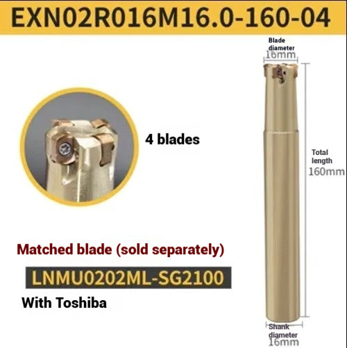 1053-ESE small diameter clear angle milling cutter shanks for 8 10 12 14 16 tungsten carbide milling cutter JDMT070204 double-edged cutter shanks Shandong Denso Pricision Tools Co.,Ltd.