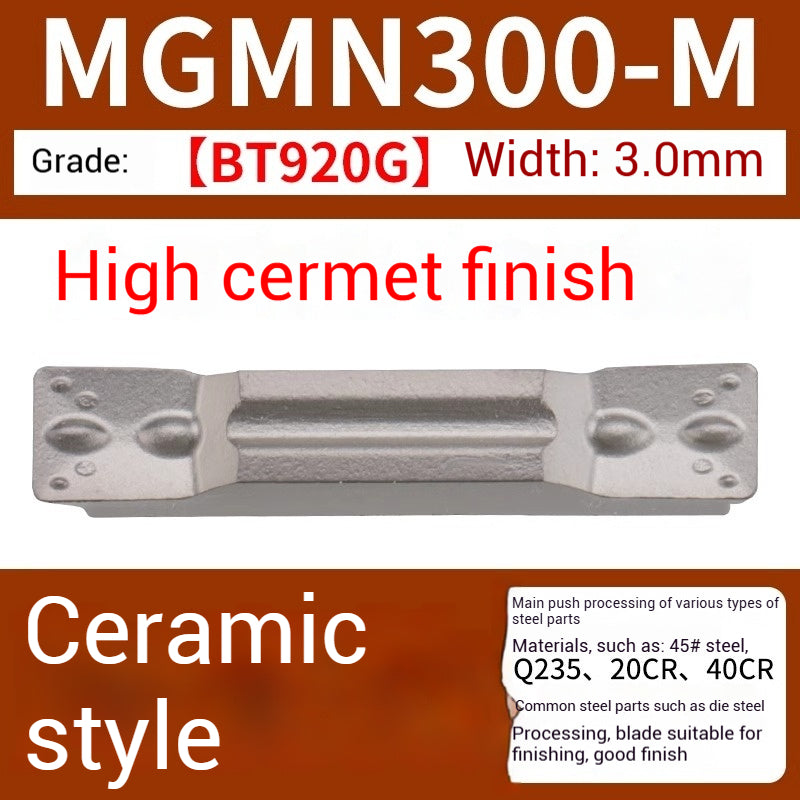 1031-CNC grooving cut-off inserts lathe end face clamp cutter grain mgmn300-m steel parts stainless steel cutter head Shandong Denso Pricision Tools Co.,Ltd.