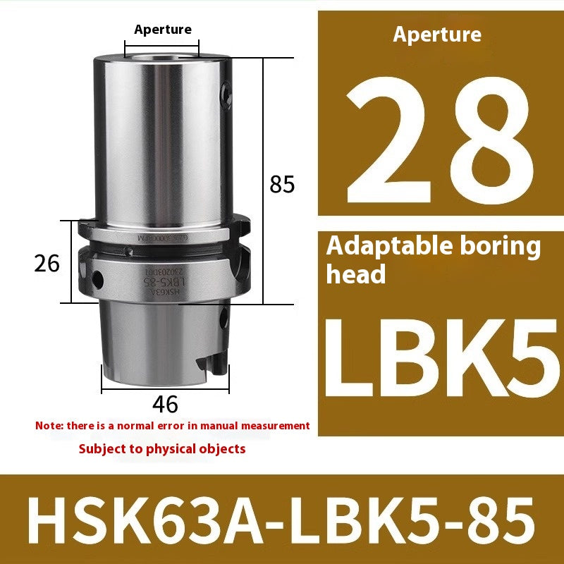 1083-HSK63A CNC toolholder ER FMB Side-fixed LBK Powerful Full Series High Precision G2.5 Dynamic Balance 0.002 Shandong Denso Pricision Tools Co.,Ltd.