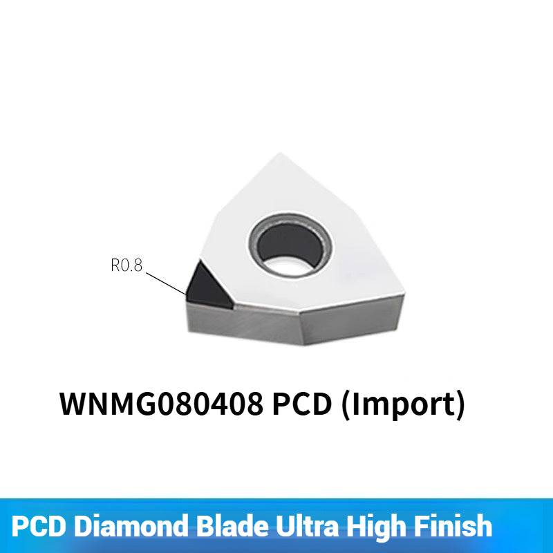 1048-Korea Imported Super Bright Diamond Blades Diamond Blades WNMG PCD Gemstone Blade Grain