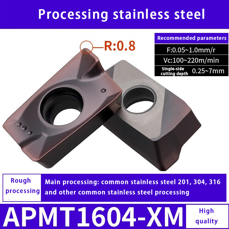 140-CNC milling blade APM T1135 stainless steel special alloy blade Shandong Denso Pricision Tools Co.,Ltd.