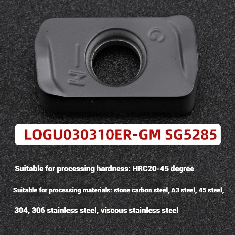 1052-MFH03R double-sided fast feed milling cutter bar KYOCERA LOGU030310 milling cutter bar high speed open coarse end milling cutter bar Shandong Denso Pricision Tools Co.,Ltd.