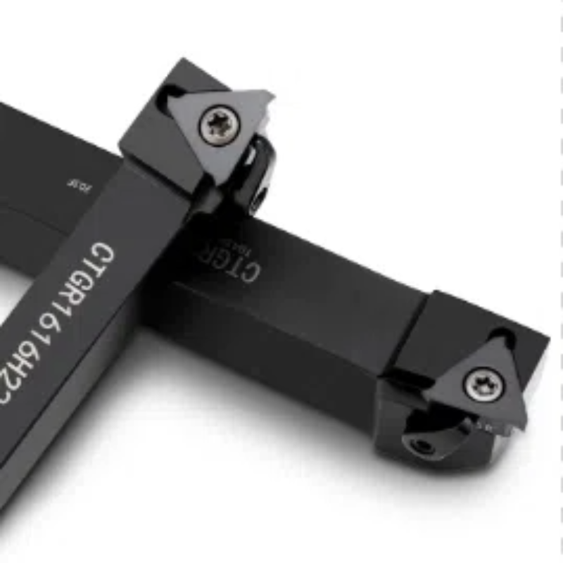 1001-Platen type vertical shallow groove tool bar CTGR1616H22/2020K22/2525M22 with TGF43R blade Shandong Denso Pricision Tools Co.,Ltd.