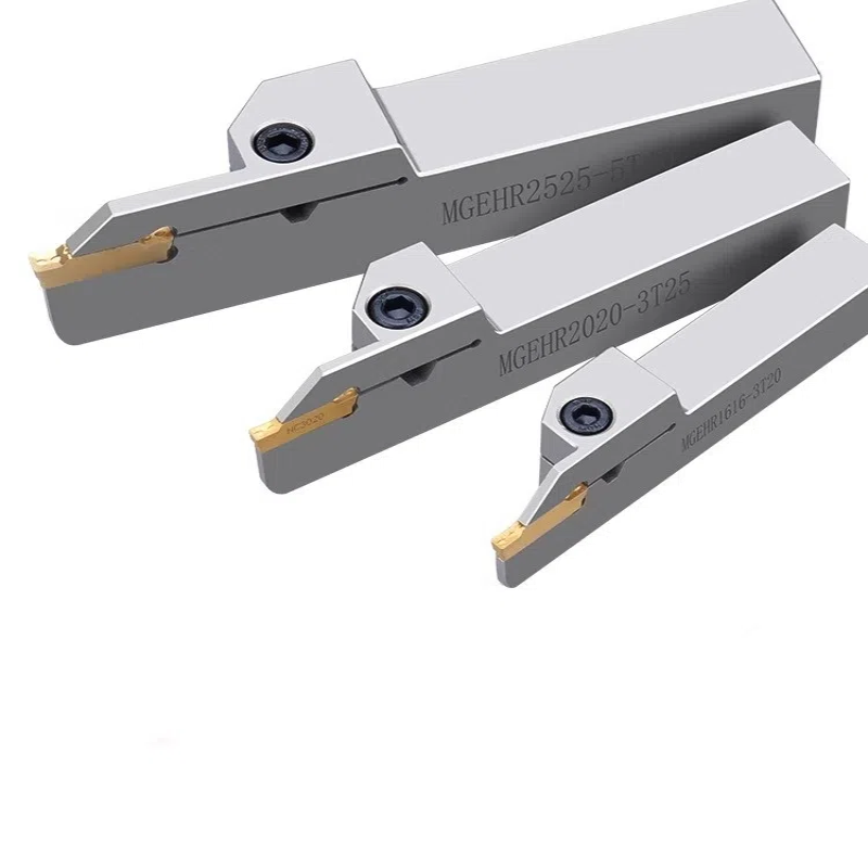1021-CNC grooving toolholder spring steel toolholder vibration resistant and hardened MGEHR/L series lathe machine clamped grooving toolholder Shandong Denso Pricision Tools Co.,Ltd.