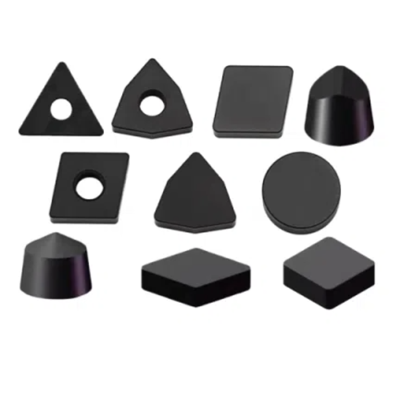 1039-CBN Integral Cubic Boron Nitride Sintered Inserts Rhombic Superhard Cylindrical CNC Cutter Heads Roll Brake Drum Lathe Shandong Denso Pricision Tools Co.,Ltd.