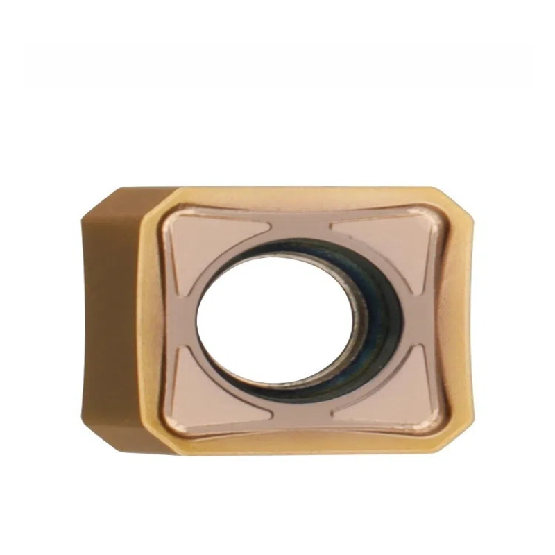 1029-SNMX1205AFNN Fast Feed Heavy Duty CNC Milling Inserts Double Sided Octagonal 45 Degree Square Roughing Milling Inserts Shandong Denso Pricision Tools Co.,Ltd.