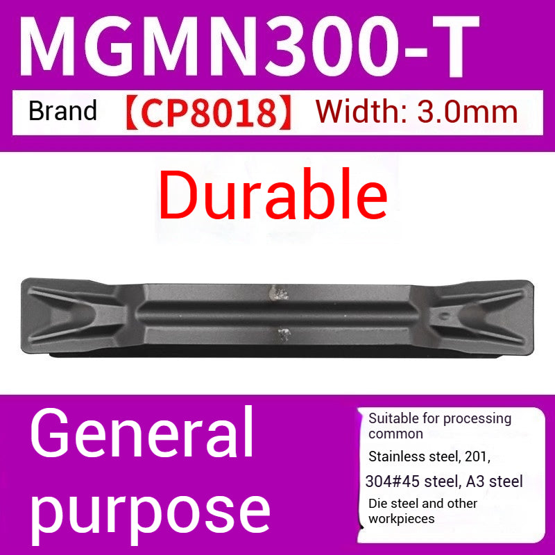 1031-CNC grooving cut-off inserts lathe end face clamp cutter grain mgmn300-m steel parts stainless steel cutter head Shandong Denso Pricision Tools Co.,Ltd.