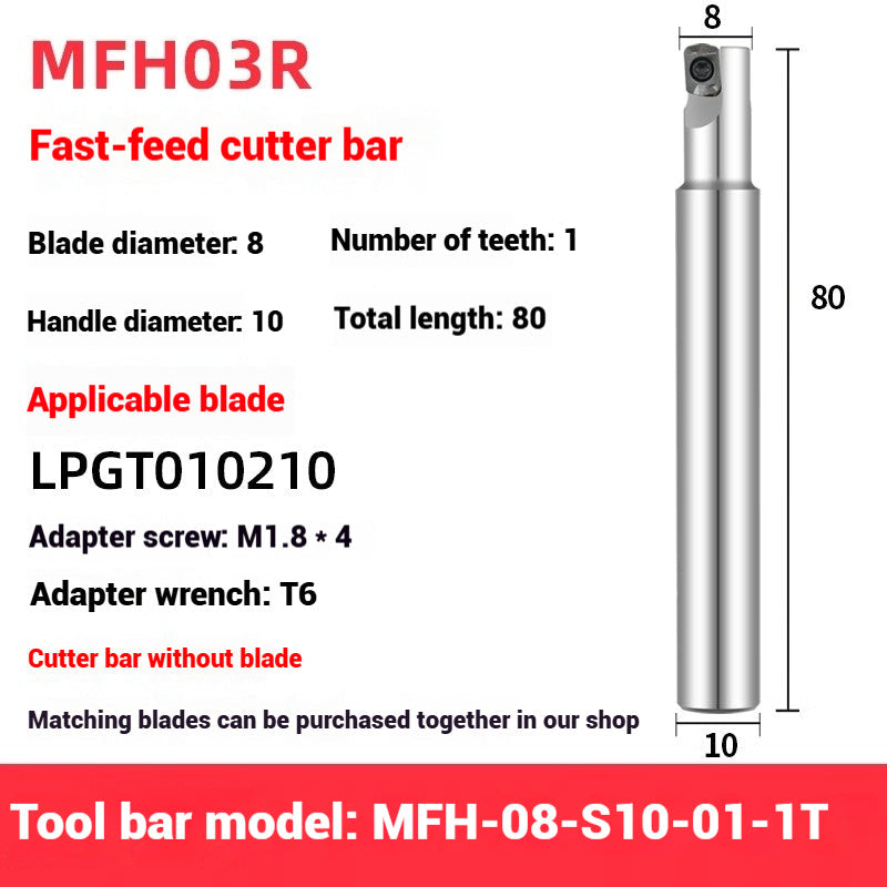 1053-ESE small diameter clear angle milling cutter shanks for 8 10 12 14 16 tungsten carbide milling cutter JDMT070204 double-edged cutter shanks Shandong Denso Pricision Tools Co.,Ltd.