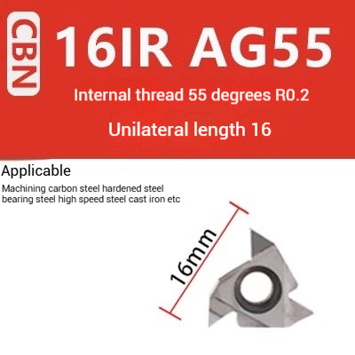 1038-Diamond CBN Cubic Boron Nitride Superhard CNC Inserts TNMG/WNMG Hardened Steel High-Hardness Steel Specialized Inserts Shandong Denso Pricision Tools Co.,Ltd.