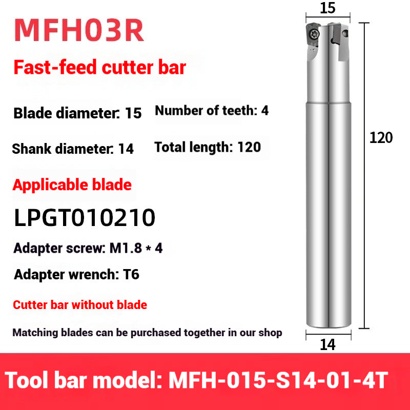 1053-ESE small diameter clear angle milling cutter shanks for 8 10 12 14 16 tungsten carbide milling cutter JDMT070204 double-edged cutter shanks Shandong Denso Pricision Tools Co.,Ltd.