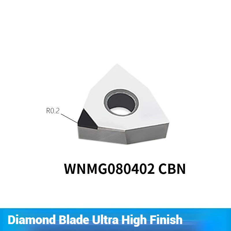 1048-Korea Imported Super Bright Diamond Blades Diamond Blades WNMG PCD Gemstone Blade Grain