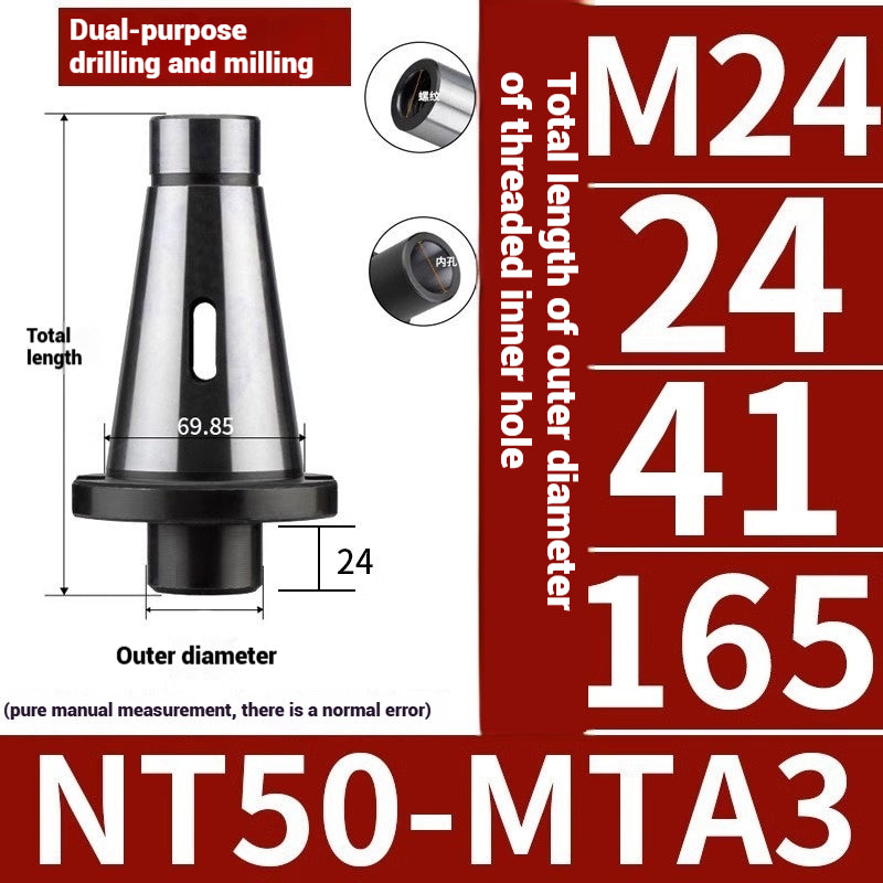 1080-General Milling Machine NT50 Milling Tool Sleeve 7:24/NT 50-Mohs No. 2/3/4/5 Adapter Sleeve Reducing Sleeve Shandong Denso Pricision Tools Co.,Ltd.