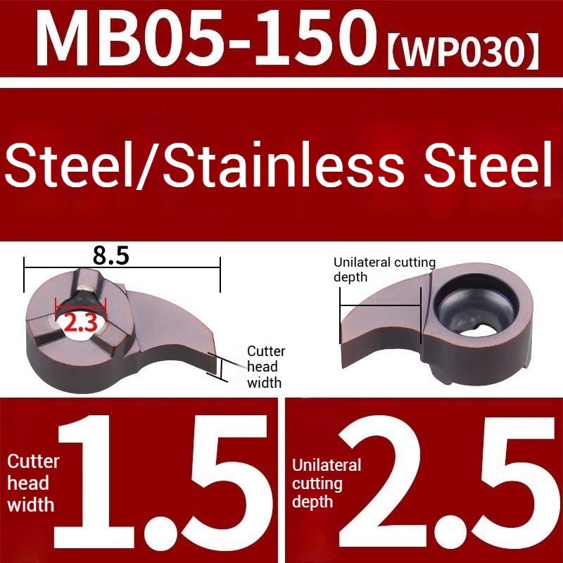 1020-Bore groove cutter small hole internal groove cutter grain deepening groove small bore cutter CNC cutter comma blade digging groove cutter bar Shandong Denso Pricision Tools Co.,Ltd.