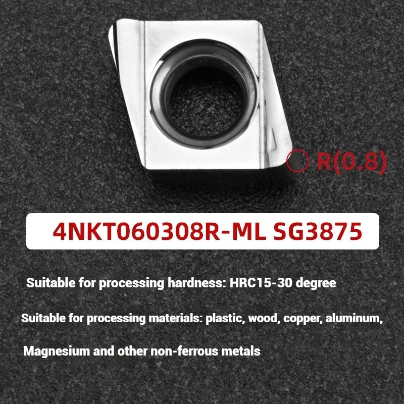 1051-TE90 fast feed milling cutter shank 90 degree right angle square shoulder milling cutter shank 4NKT060308 fast feed milling cutter blade replace 1135 Shandong Denso Pricision Tools Co.,Ltd.