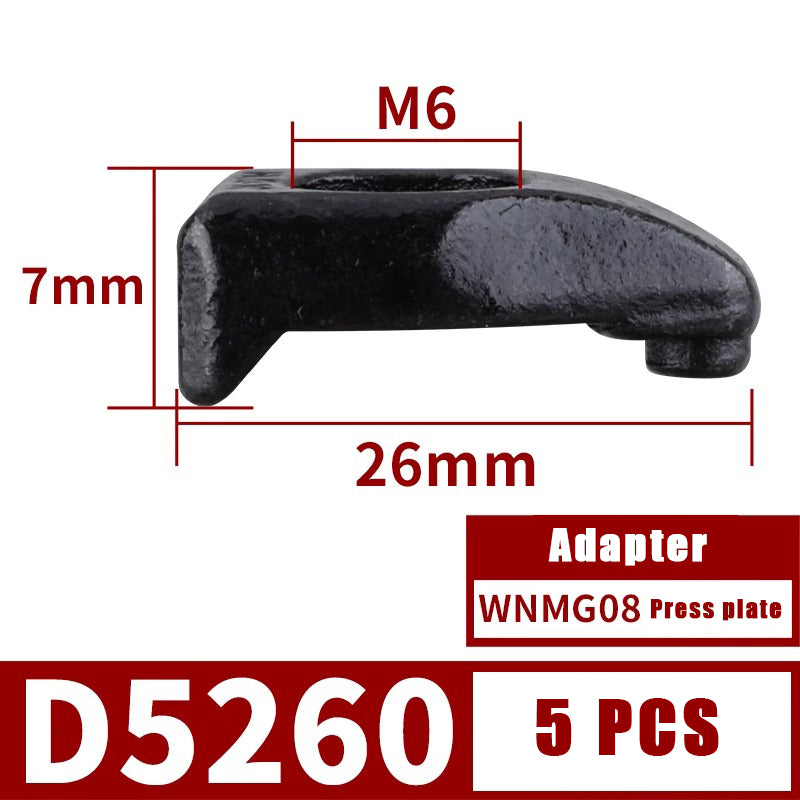 3031-Eksterne gereedskaphouer 95 grade D-tipe drukplaat perskevormige lem DWLNR/L-draaigereedskap