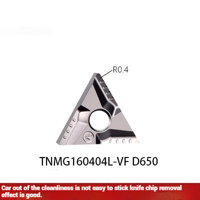 1043-CNC metal-ceramic triangular precision ground grooving inserts TNMG R/L-S/VF high-gloss cylindrical cutter grains Shandong Denso Pricision Tools Co.,Ltd.