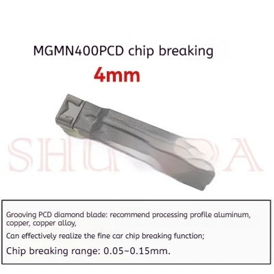 1034-Korea imported diamond cut-off groove blade diamond blade MGMN/MRMN200 300 PCD gemstone cutter grain Shandong Denso Pricision Tools Co.,Ltd.