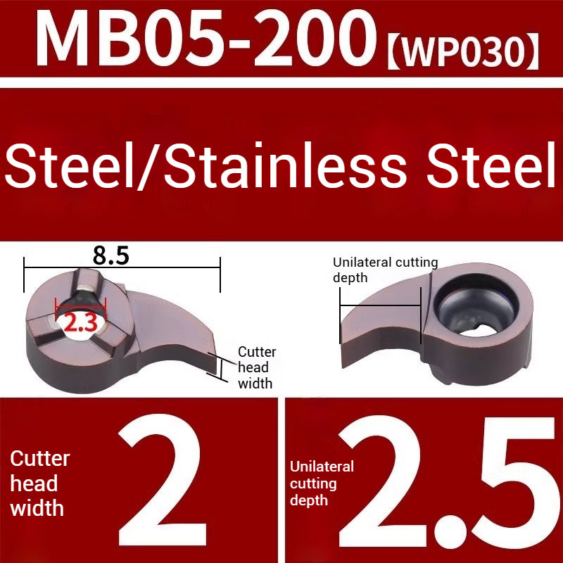 1020-Bore groove cutter small hole internal groove cutter grain deepening groove small bore cutter CNC cutter comma blade digging groove cutter bar Shandong Denso Pricision Tools Co.,Ltd.