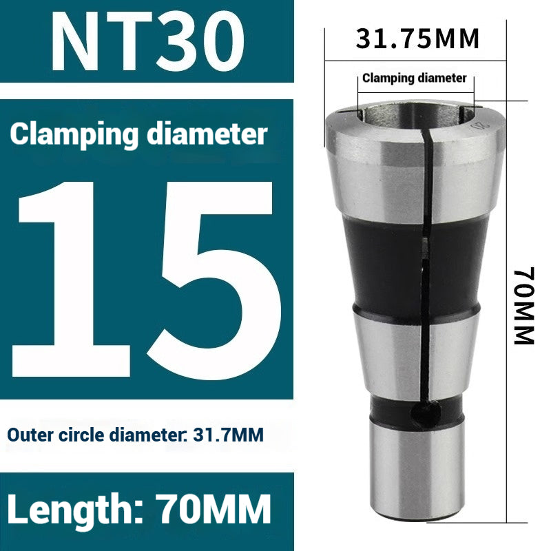 1065-NT30 milling cutter collet 7:24-NT30 milling machine milling cutter chuck threaded 12m straight shank collets