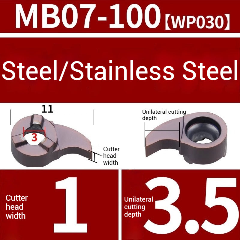 1020-Bore groove cutter small hole internal groove cutter grain deepening groove small bore cutter CNC cutter comma blade digging groove cutter bar Shandong Denso Pricision Tools Co.,Ltd.