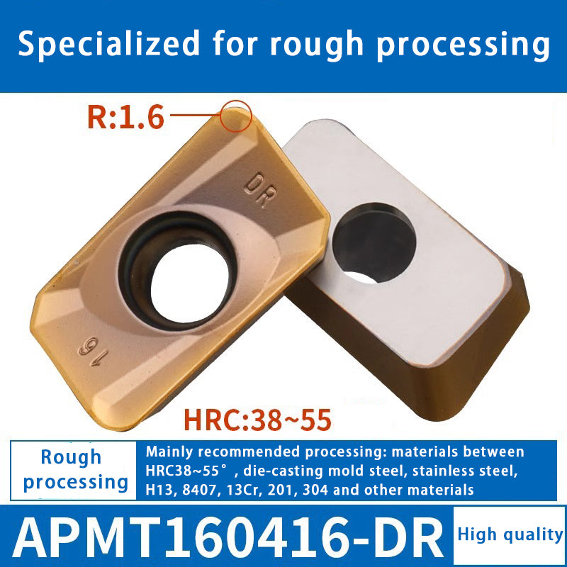 140-CNC milling blade APM T1135 stainless steel special alloy blade Shandong Denso Pricision Tools Co.,Ltd.