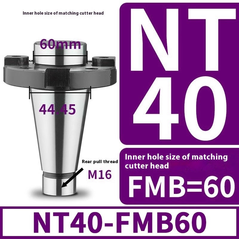 2091-Milling machine spindle shank NT milling shank face milling cutter head shank NT30-7: 24-22/27/32/40 shank Shandong Denso Pricision Tools Co.,Ltd.