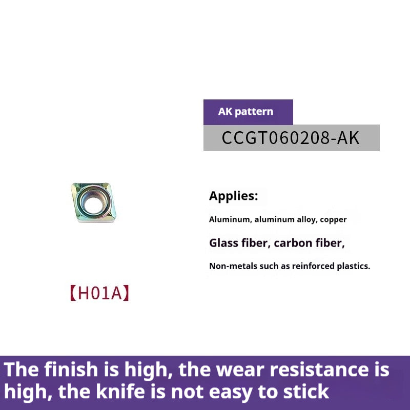 6006 CNC Aluminum Lathe Metal Ceramic Turning Inserts Nano-coated Cylindrical WNMG Bore CCMTAPMT Milling Inserts Shandong Denso Pricision Tools Co.,Ltd.
