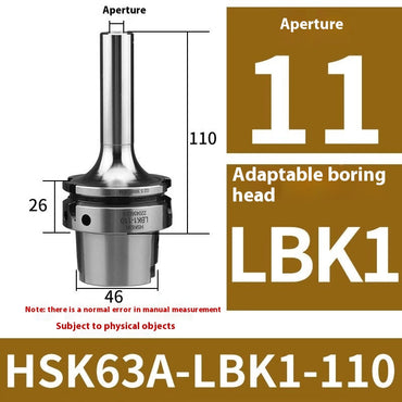 6003 HSK63A CNC toolholder ER FMB Side-fixed LBK Powerful Full Series High Precision G2.5 Dynamic Balance 0.002 Shandong Denso Pricision Tools Co.,Ltd.