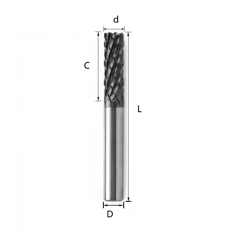 2126-Diamond coated milling cutter, carbon fiber special processing tool, CNC tungsten steel cutting tool processing fiberglass Shandong Denso Pricision Tools Co.,Ltd.