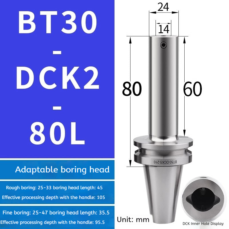 10050  BT40/BT50-DCK boring holder High Precision Vibration Resistant Boring Toolholder Shandong Denso Pricision Tools Co.,Ltd.