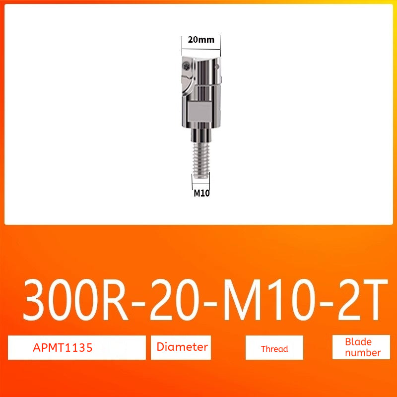 1157-Anti-vibration locking type milling cutter head threading cutter head interchangeable cutter head specification flush locking cutter head 1135/1604 Shandong Denso Pricision Tools Co.,Ltd.