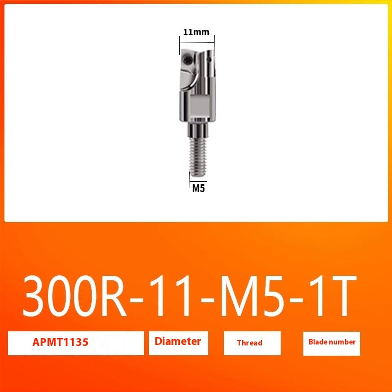 1157-Anti-vibration locking type milling cutter head threading cutter head interchangeable cutter head specification flush locking cutter head 1135/1604 Shandong Denso Pricision Tools Co.,Ltd.