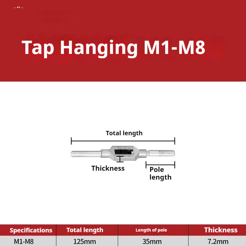 2110-Hand tap set stainless steel tapping one set three tapping manual M3M4M5M6M8M10 Shandong Denso Pricision Tools Co.,Ltd.