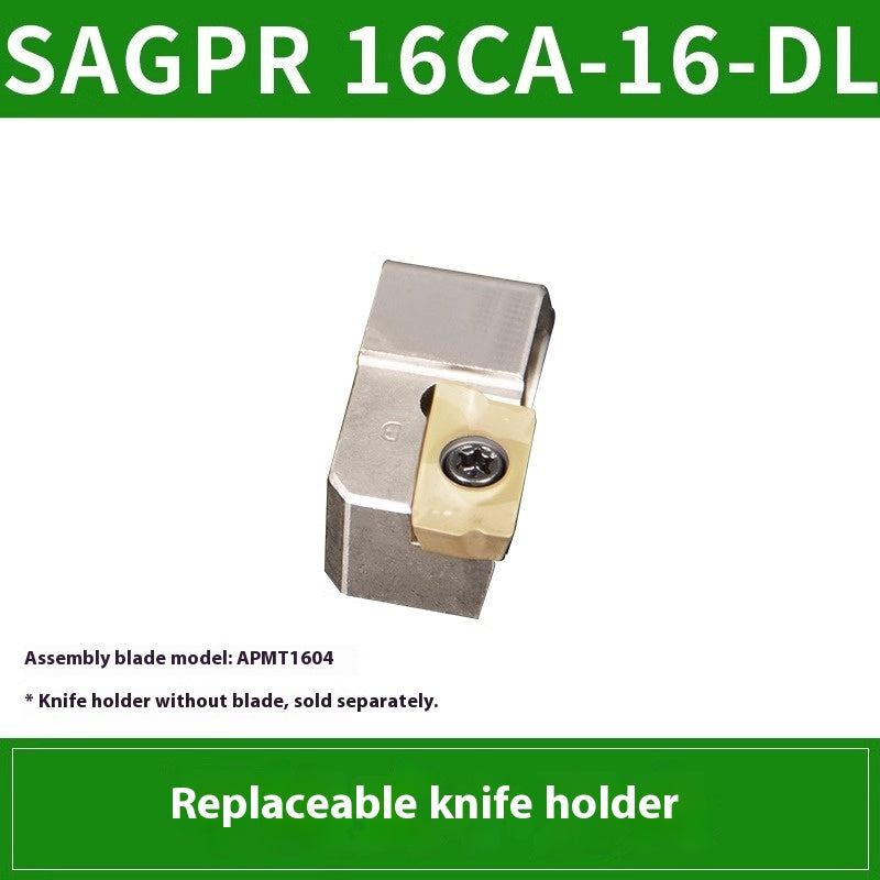 6019 Aluminum High Gloss Cutter Block Aluminum Bridge Milling Cutter Block 45/90 Degree Bridge with APMT1604/SEKT12 Face Milling Cutter Shandong Denso Pricision Tools Co.,Ltd.