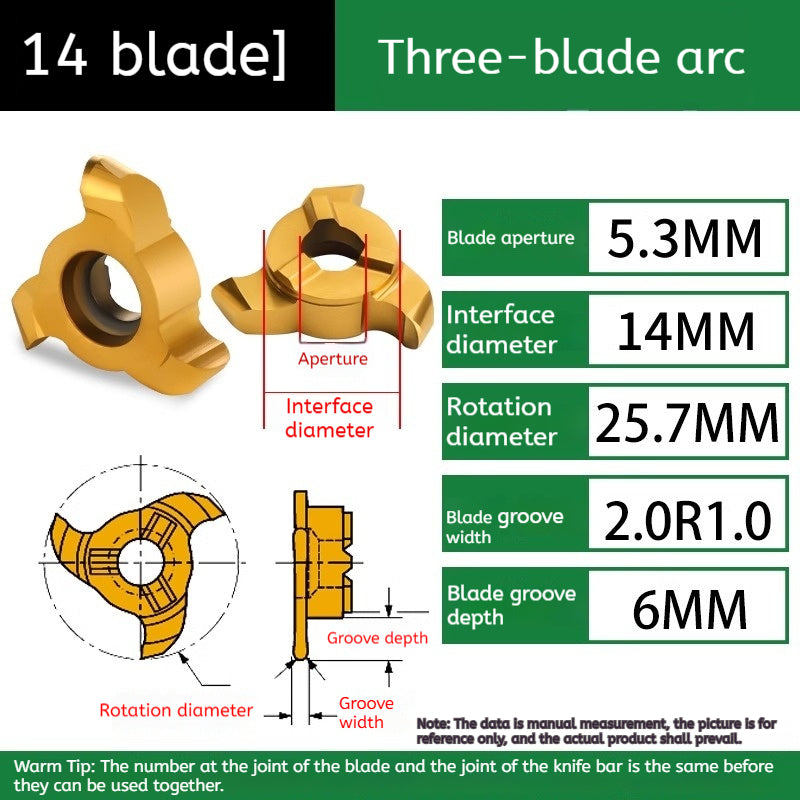1154-Germany imported three-flute six-flute arc t-mill cyclone milling cutter bore chamfering cutter thread t-mill TR Shandong Denso Pricision Tools Co.,Ltd.