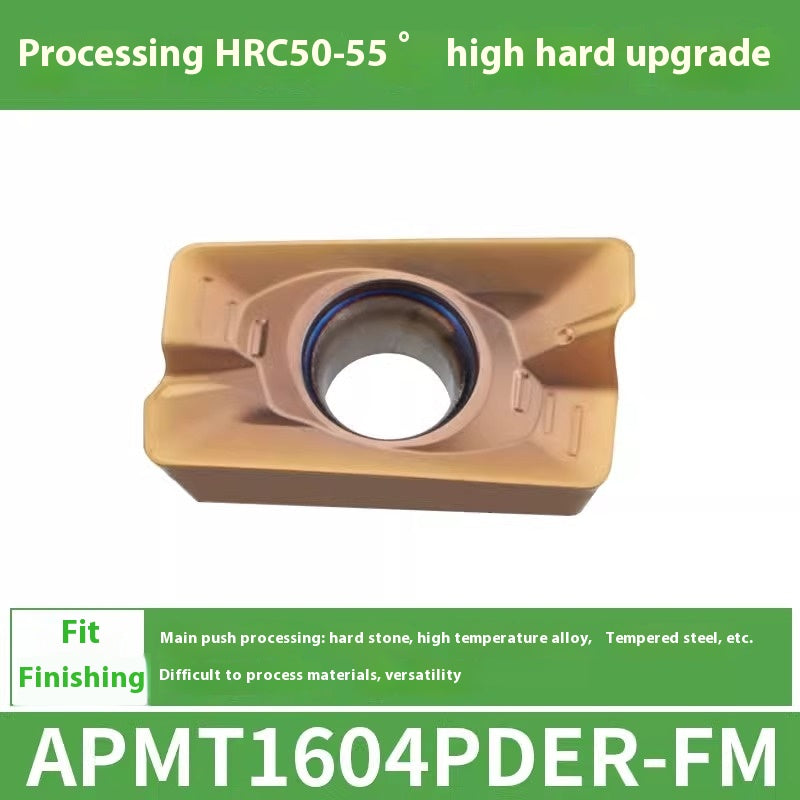 6008 CNC Milling Inserts APMT1135 Milling Blade 1604 Milling Head for Aluminum Alloy R0.8 Coated Rough Milling Machine Tool Pellets Shandong Denso Pricision Tools Co.,Ltd.