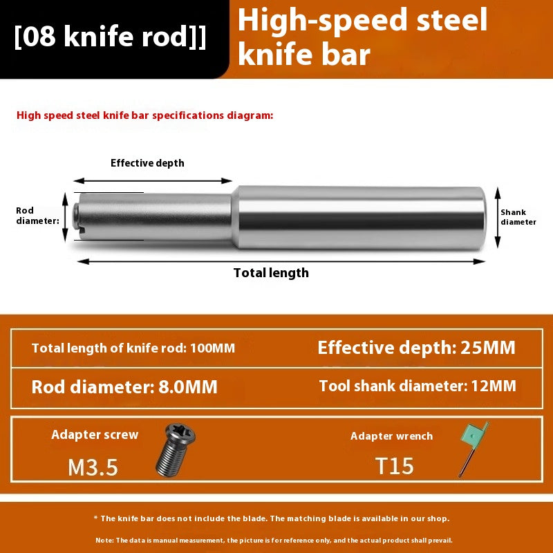 1151-Germany imported t-type cutter three-edged six-edged alloy t-type milling cutter small hole slot cutter cyclone milling cutter internal hole milling slot inserts Shandong Denso Pricision Tools Co.,Ltd.