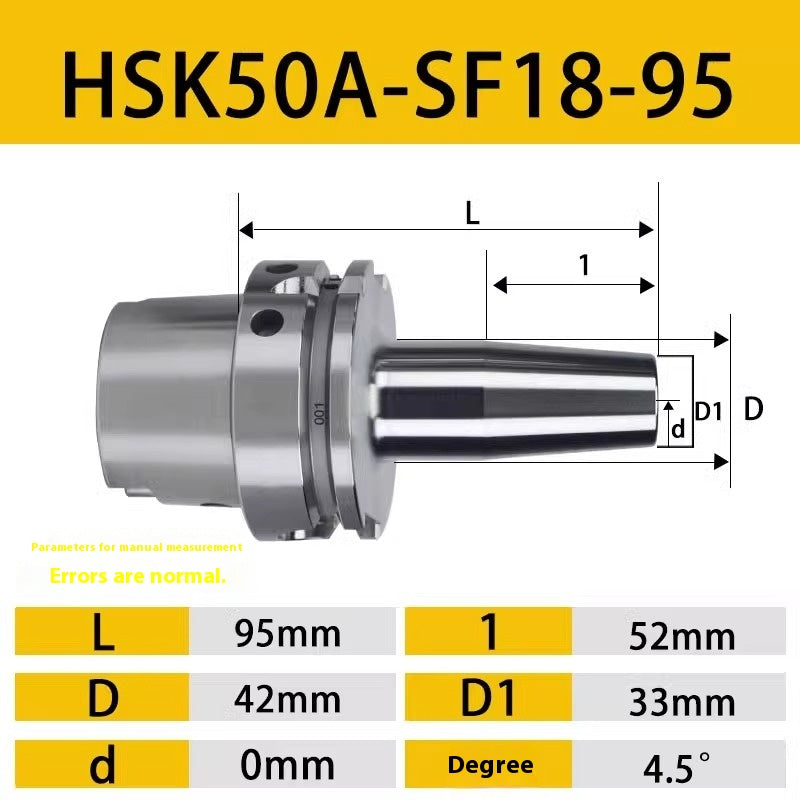 10021 HSK50/63/100A  Heat Shrink Handle Heat Expansion Handle Sintering Integrated Handle Shandong Denso Pricision Tools Co.,Ltd.