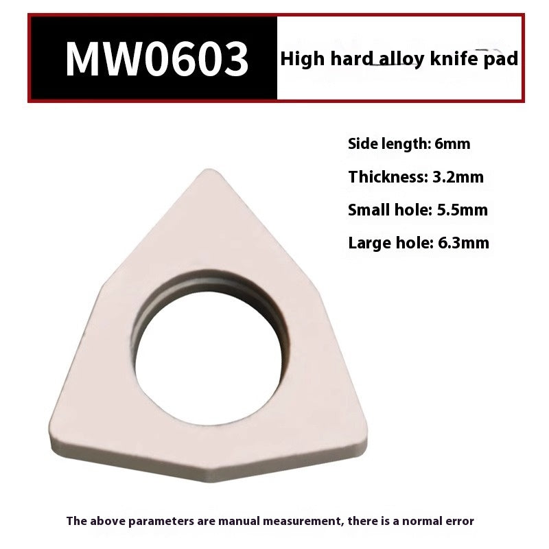 5001  CNC Carbide Shim Seat Mc / MW /Mt/ Stm / Mv Alloy Insert Pad Accessories for Turning Tool Holder CNC Lathe