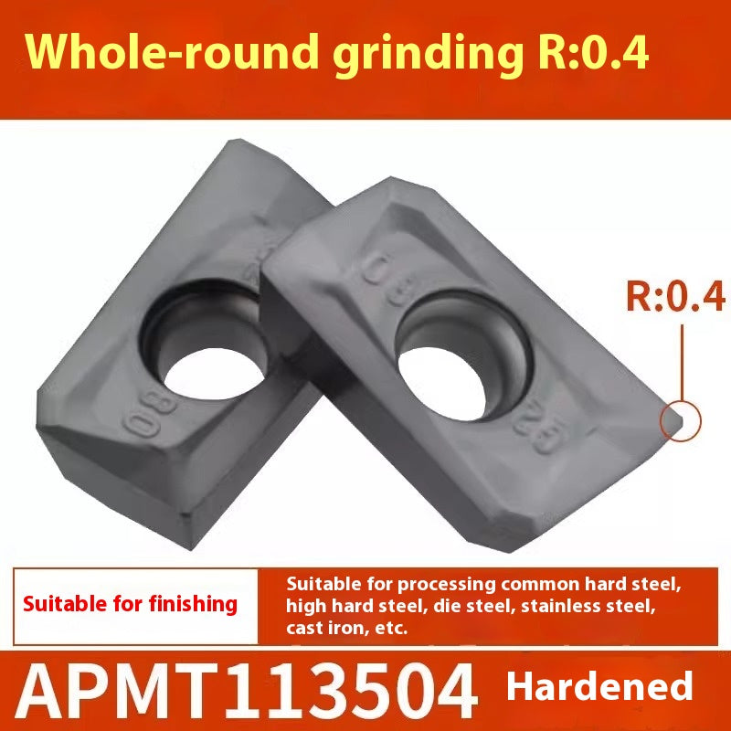 6008 CNC Milling Inserts APMT1135 Milling Blade 1604 Milling Head for Aluminum Alloy R0.8 Coated Rough Milling Machine Tool Pellets Shandong Denso Pricision Tools Co.,Ltd.