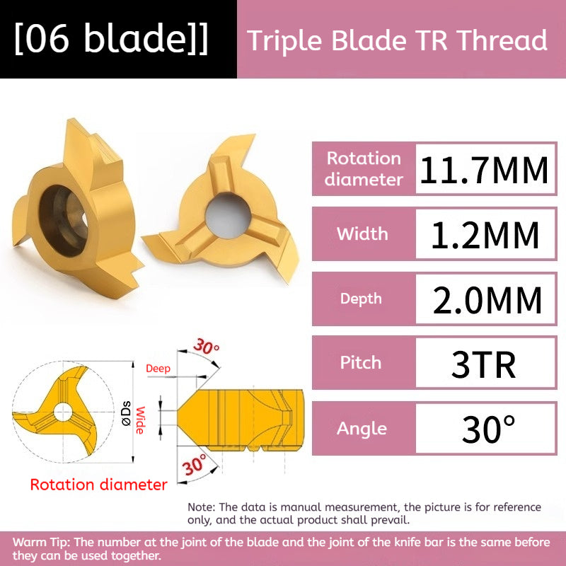 1154-Germany imported three-flute six-flute arc t-mill cyclone milling cutter bore chamfering cutter thread t-mill TR Shandong Denso Pricision Tools Co.,Ltd.